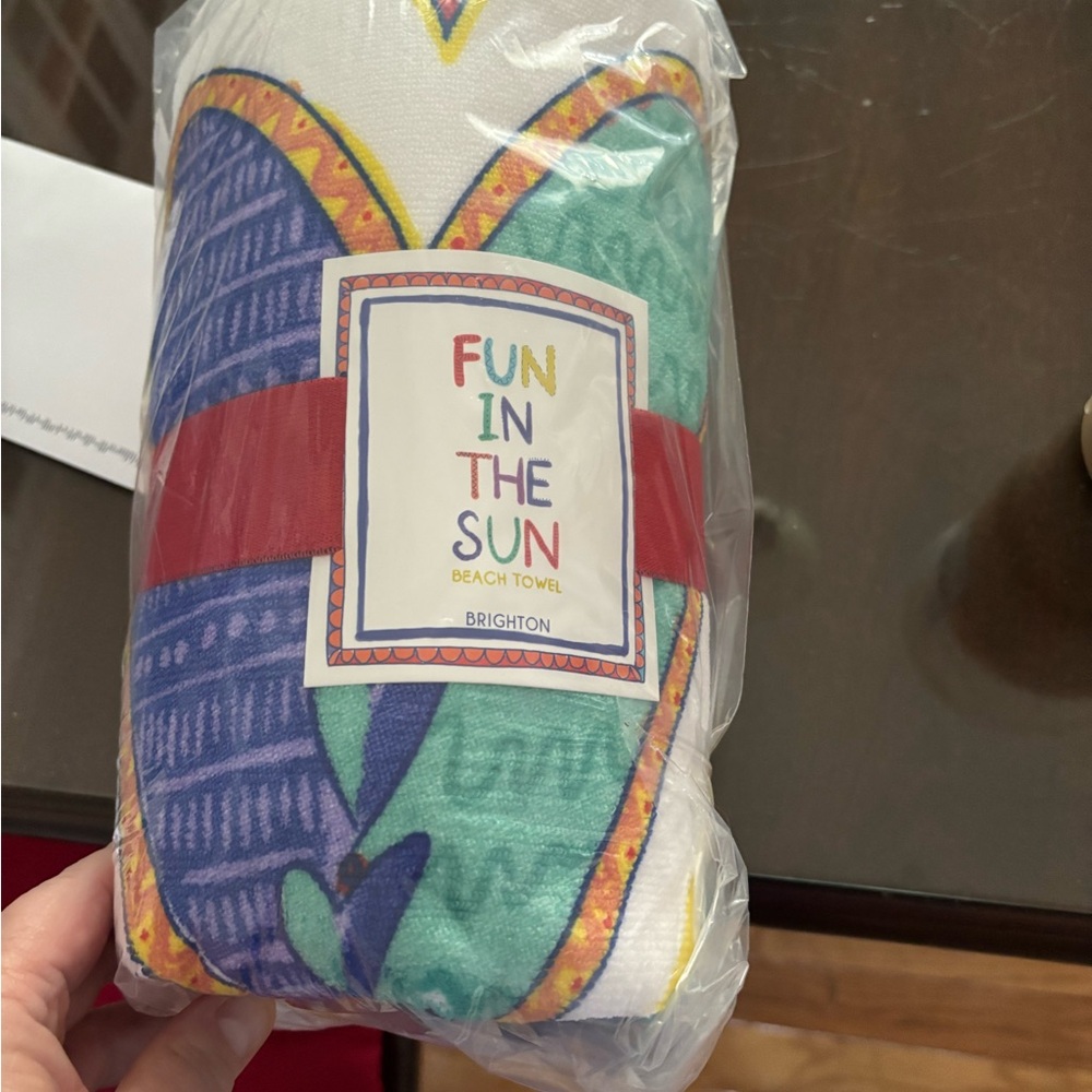 Brighton Multicolor Fun Beach Towel